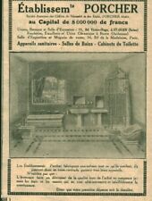 Publicité ancienne établisse d'occasion  France