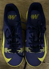 Usado, Tênis de futsal Nike Mercurial futebol indoor juvenil 4,5Y azul amarelo brilhante CV0815 comprar usado  Enviando para Brazil