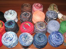 Wollpaket bunte marken gebraucht kaufen  Deutschland