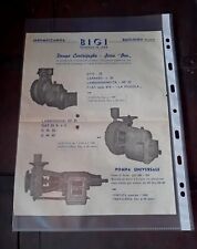Bigi pompe acqua usato  Brescia