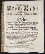 1762 Trost-Rede aus Brasilien comprar usado  Enviando para Brazil