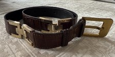 Ledergürtel metallelementen 3 gebraucht kaufen  Dreieich