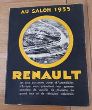Renault rare catalogue d'occasion  Aulnoye-Aymeries