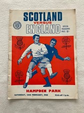 Scotland england 1968 for sale Scotland england 1968 for sale  BRACKNELL