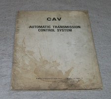 Cav automatic transmission for sale  WELLING
