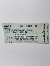 Paul weller ticket for sale  PRESTON