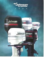 Folheto para barco - Johnson - Motores de popa - 1994 (SH279), usado comprar usado  Enviando para Brazil