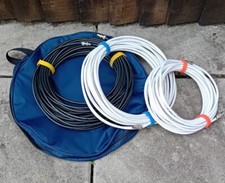 Caravan leads bundle for sale  PRESTON
