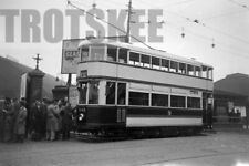 Bonde Birmingham Double Decker negativo maior Strassenbahn 843 c1950s, usado comprar usado  Enviando para Brazil