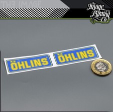 Ohlins logo decals for sale  PRINCES RISBOROUGH