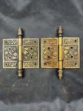 Usado, Deslumbrante par de dobradiças de bronze 4x5 pássaros borboletas Norwalk comprar usado  Enviando para Brazil