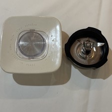 Usado, Liquidificador de vidro quadrado vintage Oster Regency centro de cozinha peças tampa lâmina comprar usado  Enviando para Brazil