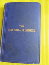 Masonic book text for sale  NORTHAMPTON