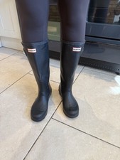 Hunter wellies size for sale  MANCHESTER