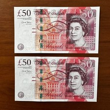 Pair consecutive number for sale  LONDON