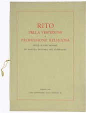 Rito della vestizione usato  Villarbasse