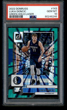 246246 2022-23 Panini Donruss #143 Luka Doncic Green Holo Laser Mavericks PSA 10 comprar usado  Enviando para Brazil