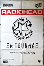 Usado, RADIOHEAD - Affiche concert originale Tournée Album "Ok computer" 1997 78x119cm comprar usado  Enviando para Brazil