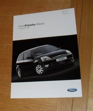 Folheto Ford Fiesta preto edição especial 2003 comprar usado  Enviando para Brazil