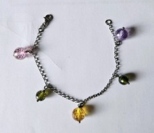 Bracelet argent rhodié d'occasion  Villiers-sur-Marne