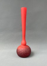 Vase verre rouge d'occasion  Artigues-près-Bordeaux