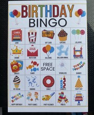 Birthday bingo game for sale  ASHINGTON