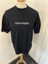 Balenciaga black logo for sale  HALIFAX