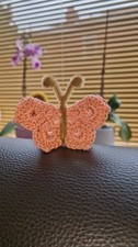 Coral crochet butterfly for sale  CHORLEY