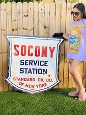 Socony porcelain advertising for sale  Polk City