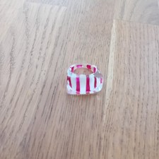Ring rosa modeschmuck gebraucht kaufen  Bamberg