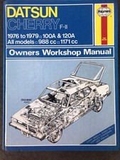 Datsun cherry manual for sale  ELLESMERE PORT