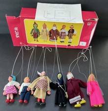Usado, Marionetes vintage de madeira JAS feitas na Tchecoslováquia - com caixa original comprar usado  Enviando para Brazil