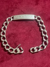 Ancienne gourmette argent d'occasion  Rennes-
