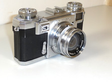 Usado, Fotoapparat Messsucher-Kamera Zeiss Ikon Contax IIa RF camera Sonnar 1:2 f=50mm comprar usado  Enviando para Brazil