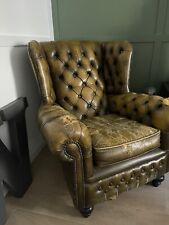 Poltrona chesterfield vintage usato  Milano