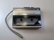 SANYO - M1120 - Mini gravador de fita cassete funcionando ""Por favor, leia"" comprar usado  Enviando para Brazil