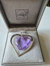 Lalique silver crystal for sale  LONDON