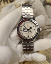 Vintage relógio militar de mergulho soviético VOSTOK anfíbio antimagnético Cosmos Gagarin comprar usado  Enviando para Brazil