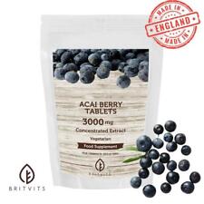 Extrato de Açaí 3000mg x30 Comprimidos FABRICADO NO REINO UNIDO comprar usado  Enviando para Brazil