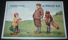 J L BIGGAR GOLF GOLF Quadrinhos GOLFER MATA CACHORRO COLOCANDO MORTO GOLFE EM WHITLEY BAY comprar usado  Enviando para Brazil