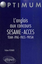 Anglais concours sesame d'occasion  Corbeil-Essonnes