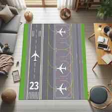 Tapete de passarela, tapete de decoração de aeroporto, tapete de avião, decoração de avião, tapete de quarto infantil, tapete de menino comprar usado  Enviando para Brazil