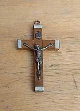 Crocifisso vintage legno usato  Torino
