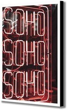Soho neon street for sale  PLYMOUTH