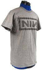 Camiseta Gráfica NINE INCH NAIL 2022 Peso Pesado - LOGOTIPO Emborrachado (Cinza) Pequena comprar usado  Enviando para Brazil