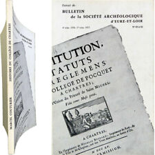Histoire collège chartres d'occasion  Nogent-le-Roi