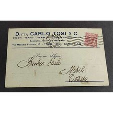 Cartolina torino ditta usato  Alessandria