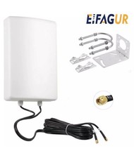 Antena de painel Eifagur 11dBi alto ganho 2x2 MIMO para hotspots celulares 4G LTE e 5G comprar usado  Enviando para Brazil