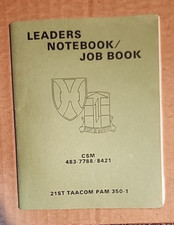 1990's US Military Leaders Notebook/Job Book, USED , usado comprar usado  Enviando para Brazil