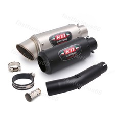 51MM para Honda Rebel 500 CM300 2017-2025 sistema de exaustão silenciador tubo preto médio comprar usado  Enviando para Brazil